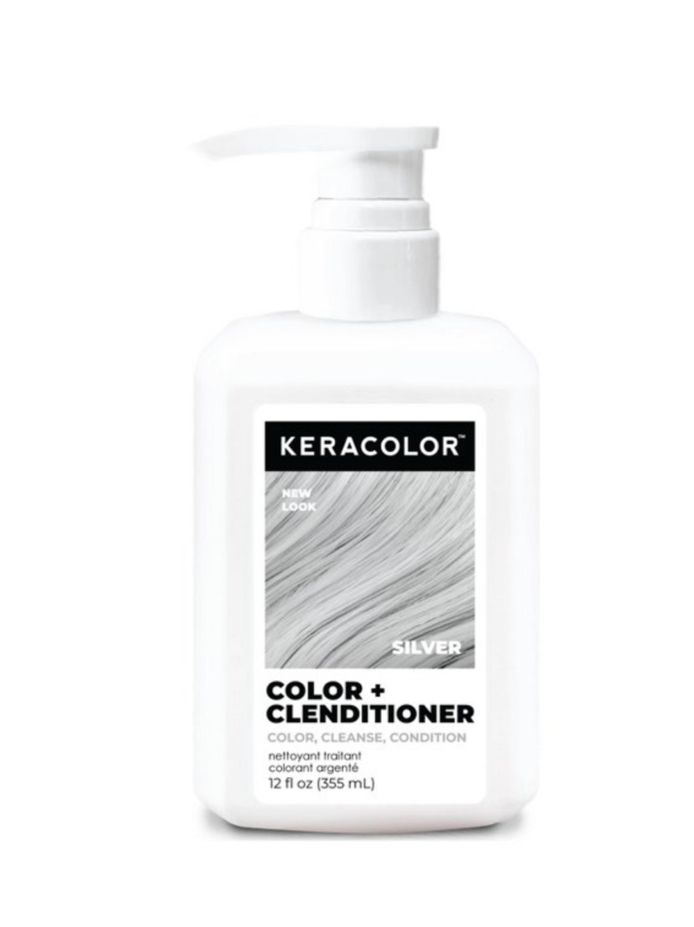Keracolor Color + Clenditioner
Temporary Hair Color - Silver - 12 fl oz: new